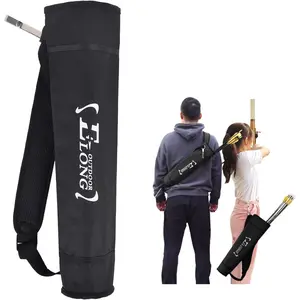 Elong Adjustable Archery Back Arrow Quiver Holder - Upgraded Quiver Arrows for Compound Recurve Bow and Hunting Target Practicing Youth and Adults