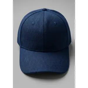 Navy Blank Baseball Cap