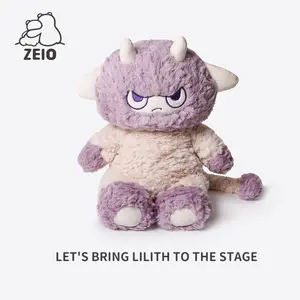 【ZEIO 】Cool Lilith doll Cute plush toy Throw pillow Valentine's Day gift Stuffed Animal stitch stuff Character