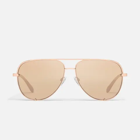 QUAY - HIGH KEY EXTRA LARGE Aviator Sunglasses Sunglasses Lens Stylish Sunglasses Fashionable Sunglasses