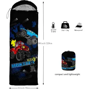 QOOMO Camping Sleeping Bags,3 Season Warm & Cool Weather,Lightweight,Waterproof Sleeping Bags for Adults & Kids,Traveling,and Outdoors,Camping Gear Equipment