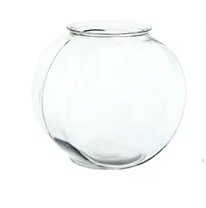 Hocking Drum Glass Fishbowl, 2 Gallon - Ideal for Home and Garden Use
