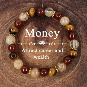 Non-Natural Crystal Bracelet - Anti-Anxiety, Stress Relief Jewelry Accessory hormone balance attract wealth