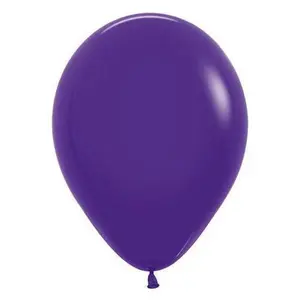 5" Sempertex Fashion Violet Balloons 100 Bag #51030