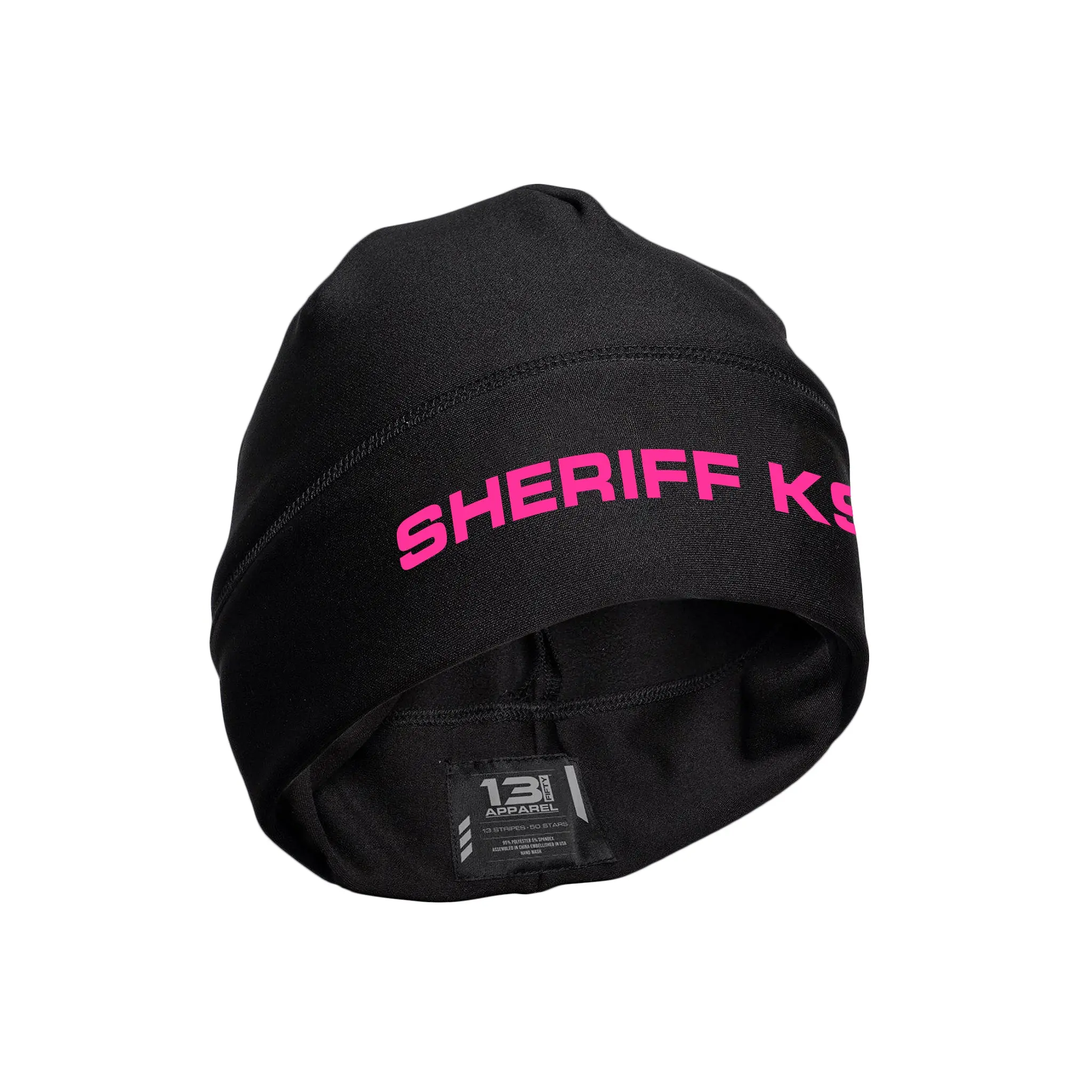 [SHERIFF K9] Performance Beanie [BLK/PNK]