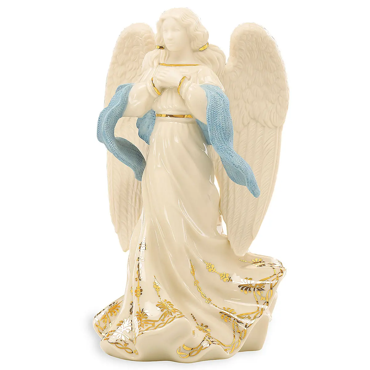 Lenox 863066 First Blessing Nativity Angel Hope Figurine - Religious Decor, Room Decor Ornament, 8.5in