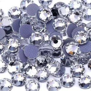 1440pcs Rhinestone Glass Beads, Crystal Beads, DIY Craft Supplies for Clothes & Items, Sparkling Decorations for Masks, Handmade Jewelry Making, DIY Beading Accessories, Handmade Beading Material
