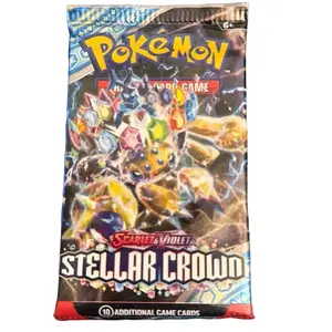 Stellar Crown Pokemon TCG booster pack