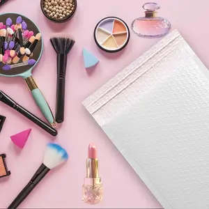5/10/15/20 Bubble Envelopes, Self-Sealing Waterproof Polyethylene Padded Envelopes, 18cm/7.08inch & 15cm/5.9inch, Jewelry Makeup Packaging Bags