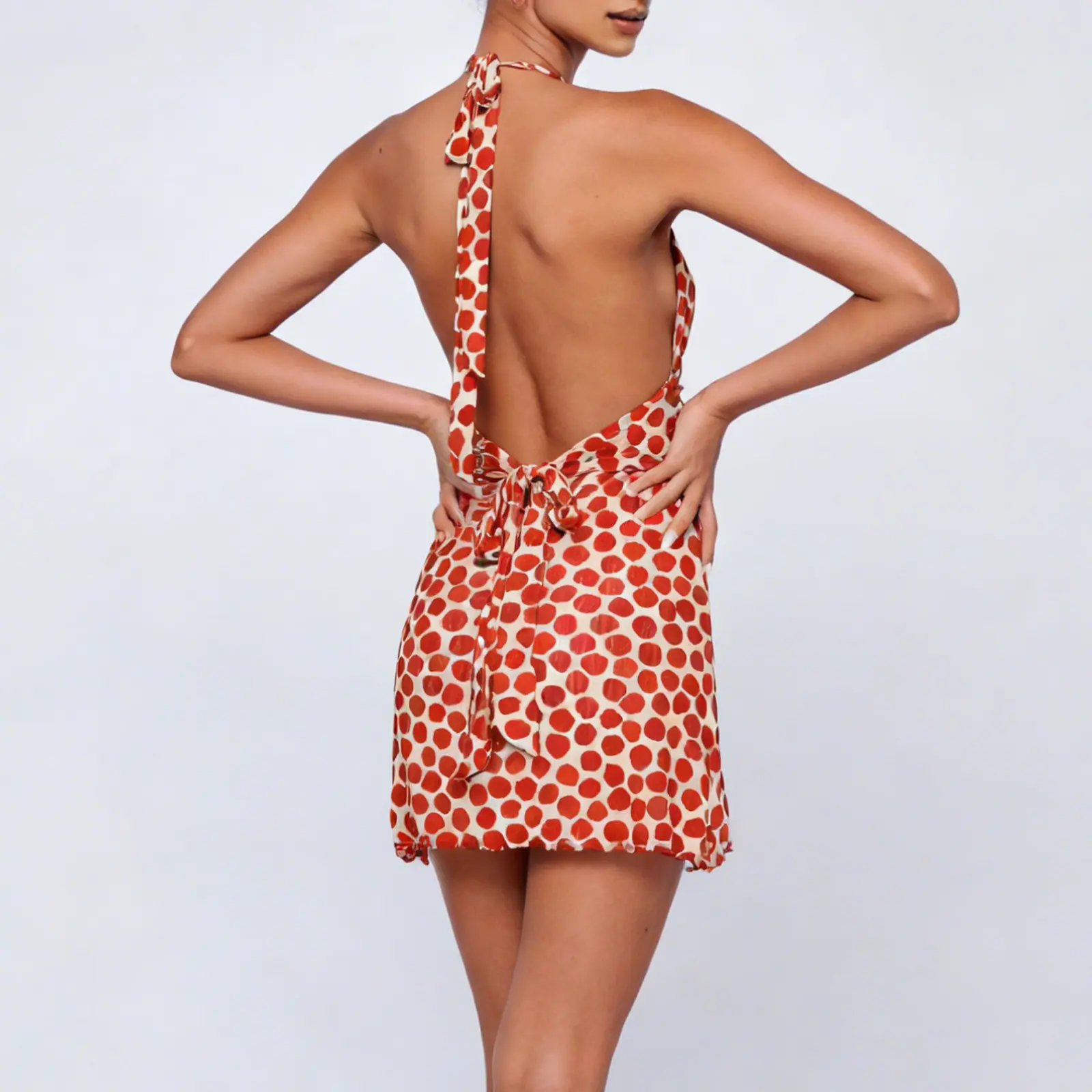 2026New Model Polka Dot Dress for Women Mesh Halter Mini Dress V Neck Sleeveless Backless Tie Up Ruched Sexy Short Dresses Sleeveless Halter Dress Backless Flower/Dots Print Cocktail Dress - TikTok Shop 2026New Model Polka Dot Dress for Women Mesh Halter Mini Dress V Neck Sleeveless Backless Tie Up Ruched Sexy Short Dresses Sleeveless Halter Dress Backless Flower/Dots Print Cocktail Dress - TikTok Shop