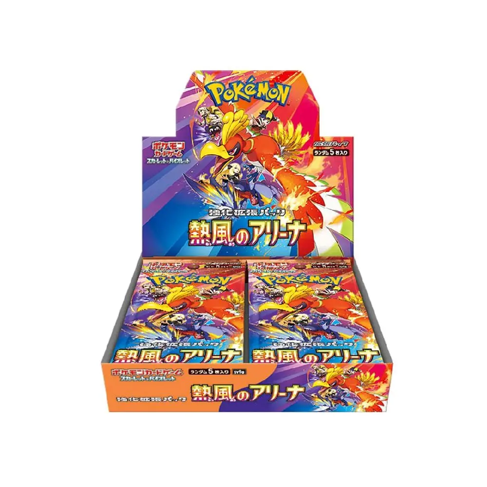 Pokmon Heat Wave Arena Booster Box Japanese Edition 30 Packs Collectible Trading  Card Game TCG - TikTok Shop