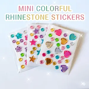 [NOT FOR SALE] Free Gift for Camera Purchase: 1 Sheet Mini Rhinestone Stickers (Random Style, Cannot Select)