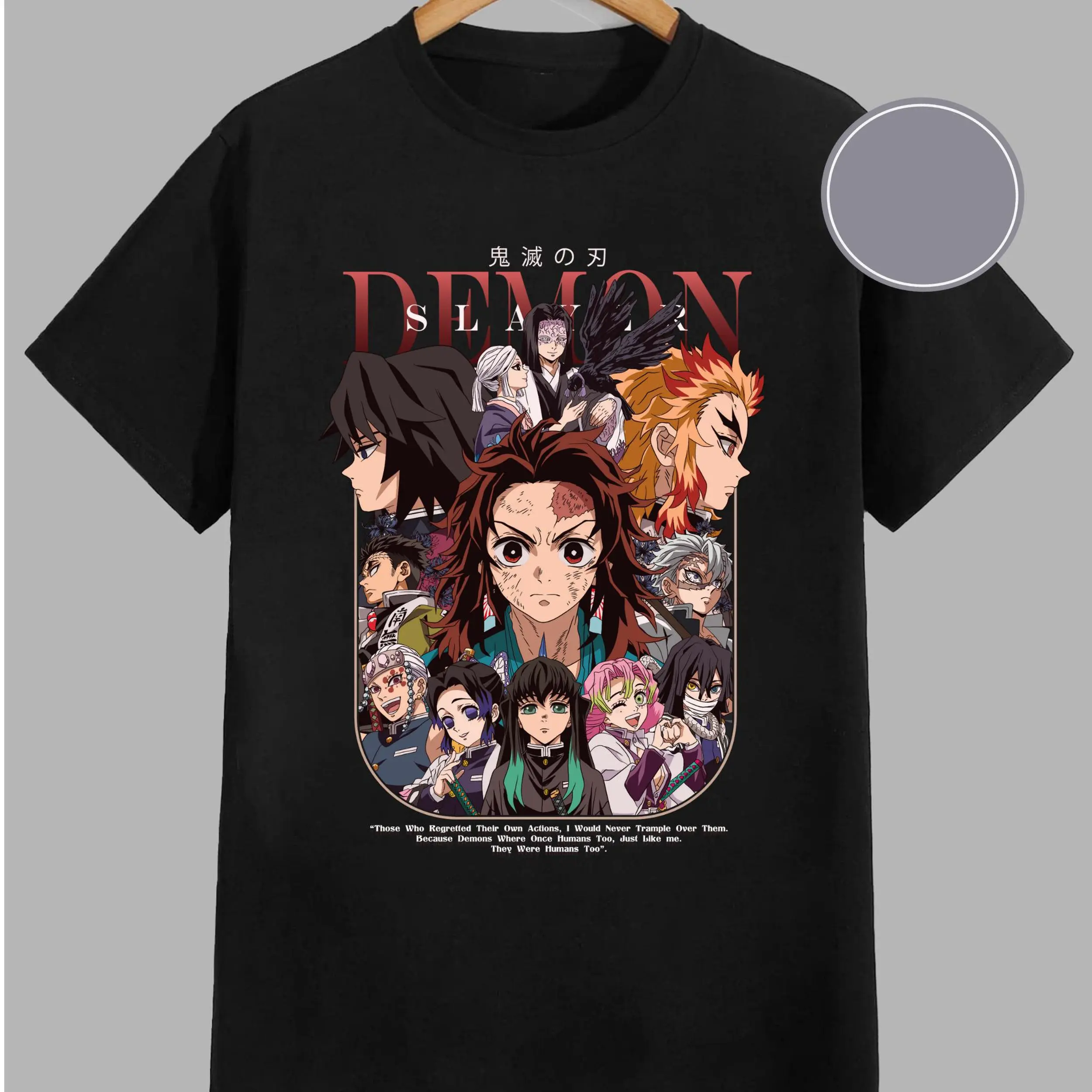 Tanjiro & Hashira Demon Slayer Anime Graphic Tee, Tanjiro Hashira Kimetsu No Yaiba Anime Youth Shirt, Hashira Demon Slayer Anime T-Shirt for Men, Women and Kids