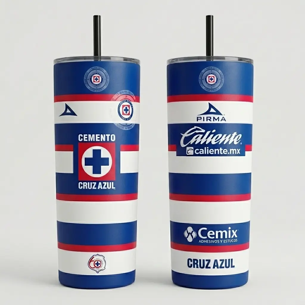 Cruz Azul Soccer Tumbler 40oz 20oz Handle, Cup Soccer Club Mug Fan Drinkware Gift, Gift for fan Cruz Azul Soccer Tumbler 40oz 20oz Handle, Cup Soccer Club Mug Fan Drinkware Gift, Gift for fan