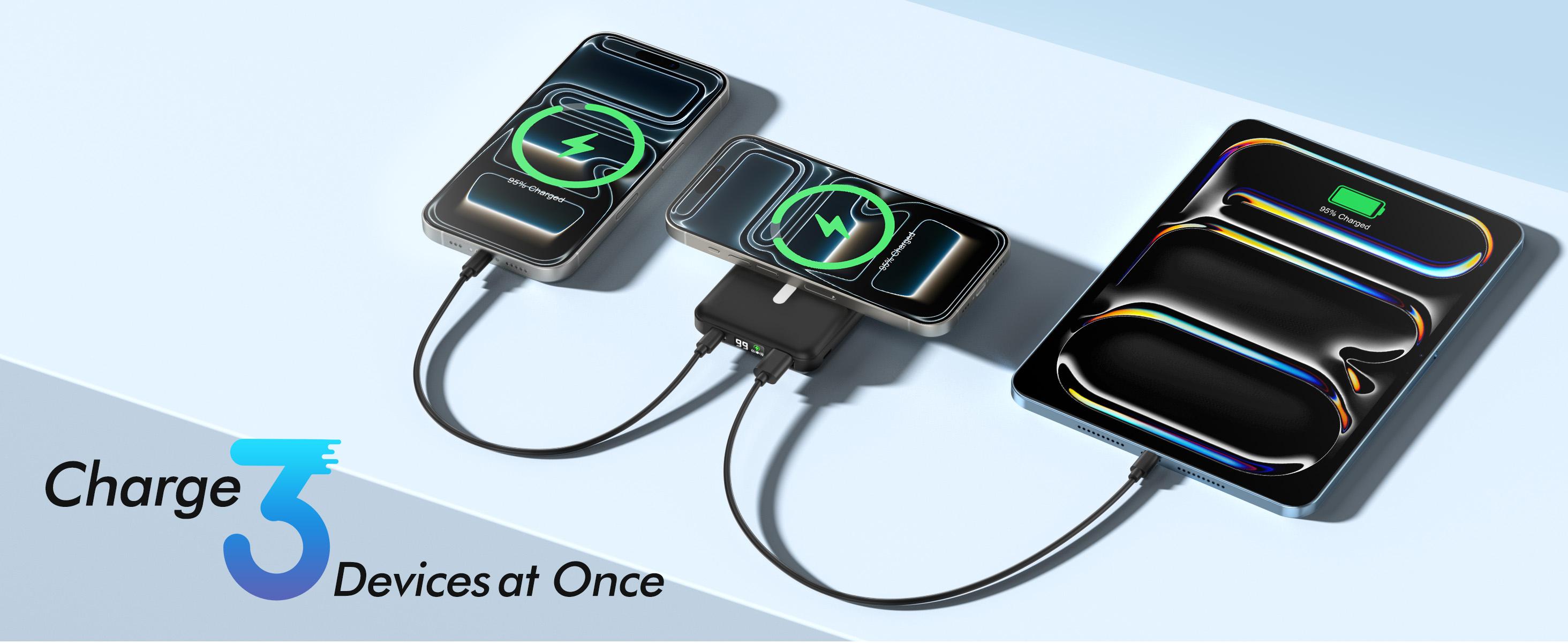 Magnetic Wireless Power Bank 10000mAh for iPhone 17 16 15 14 13 12 Pro Max Plus, Portable Charger with Foldable Kickstand & LED Display, 22.5W Fast Charging Battery Pack Magnetic Wireless Power Bank 10000mAh for iPhone 17 16 15 14 13 12 Pro Max Plus, Portable Charger with Foldable Kickstand & LED Display, 22.5W Fast Charging Battery Pack