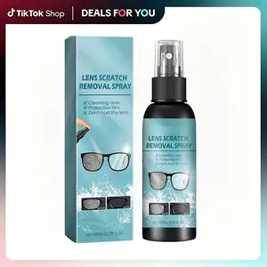 Lens Scratch Remover - All-Purpose Home Care Cleaner for Eyeglass & Glass Lenses, Repairs Scuffs & Marks, Refinishes Surfaces, Anti-Haze Care Agent
