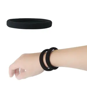 [NOT FOR SALE] 1 Pcs Random Color Thick Seamless Hair Ties, Ponytail Holders Hair Accessories for Women Girls No Damage for Thick Hair