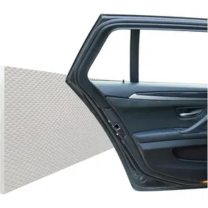 2 Roll White Garage Wall Protector Car Door Bumper Guard Anti-Collision Waterproof Self Adhesive EVA Foam for Warehouse (79" x 8" x 1/4")