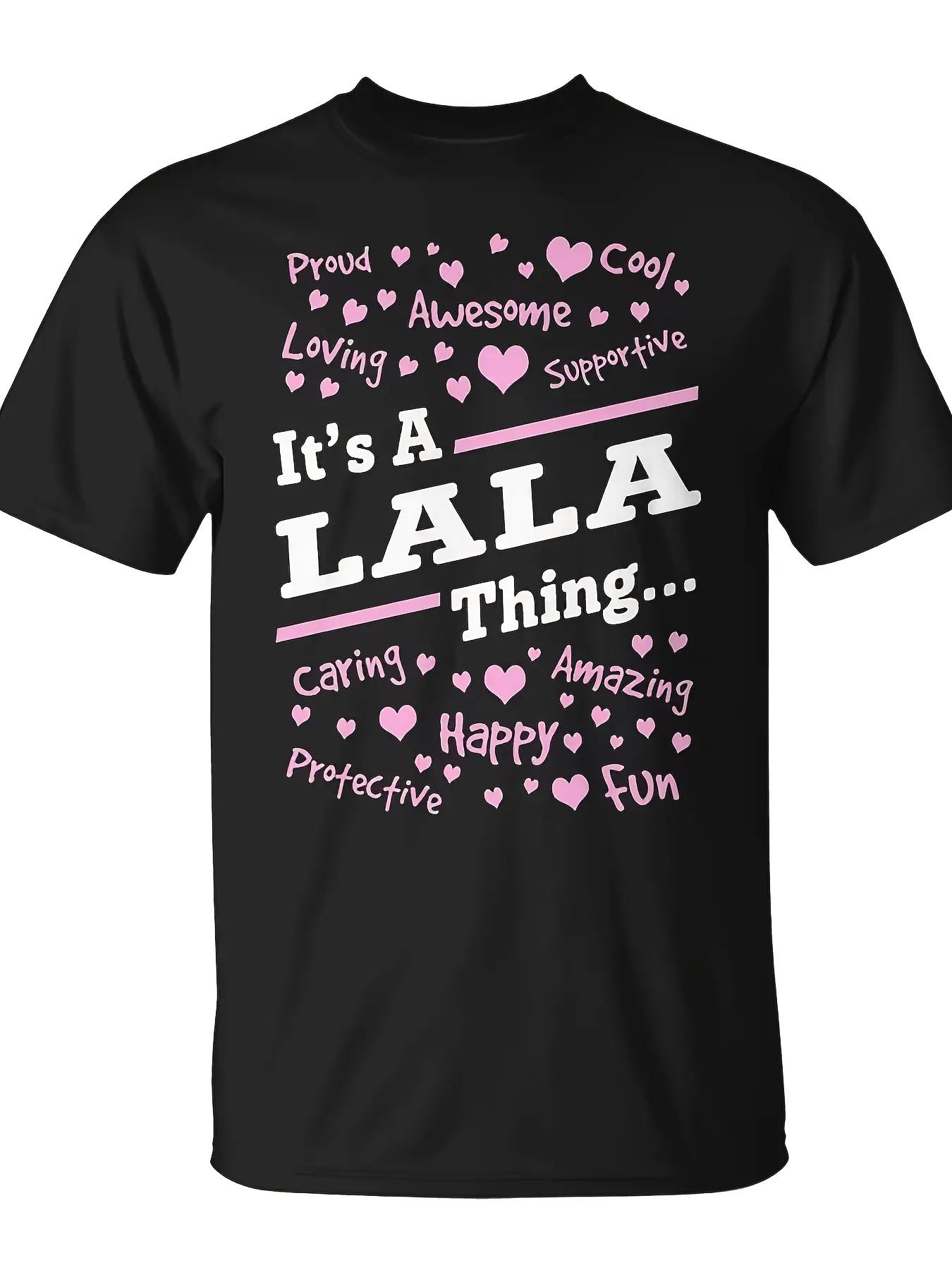 Lala Grandma It'S a Lala Thing T-Shirt.png unisex soft cotton short sleeve t shirt, vintage graphic casual tee for men women teens, perfect birthday holiday gift for camping travel gym daily street casual wear