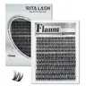 Flaunt RITALASH 144pcs Clusters Upgrade 2.0, Cosmetic Eyelashes with Ultra-Dense, Waterproof, Long-Lasting Lashes, Flora, Natural Daily, Volume Style, Manga Style, Beginner-Friendly DIY Lashes for a Flawless Look, Popular and Must-Have Clusters