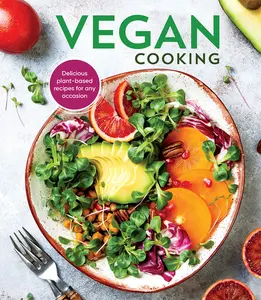 USED Book - Vegan Cooking: Delicious Plant-Based Recipes for Any Occasion by Publications International Ltd (Hardcover) - english