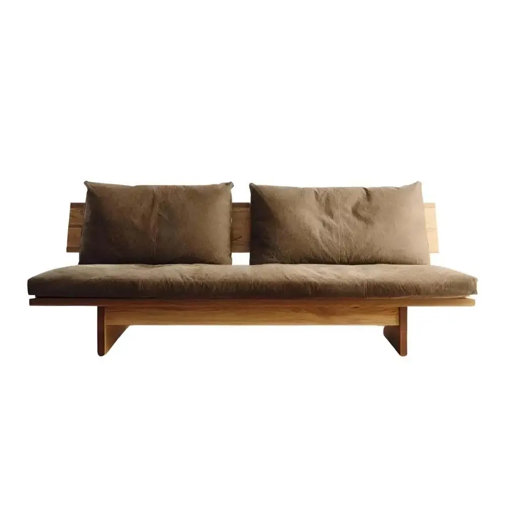 Modern Countryside Solid Wood Sofa