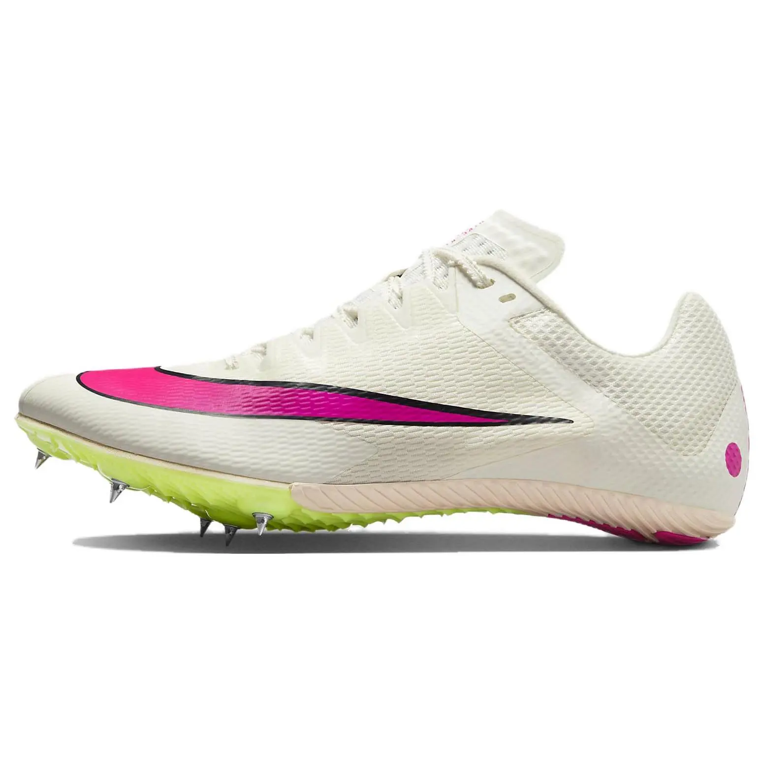 Nike Zoom Rival Sail Fierce Pink Durable Non-slip Low Top Running Shoes Unisex DC8753-101