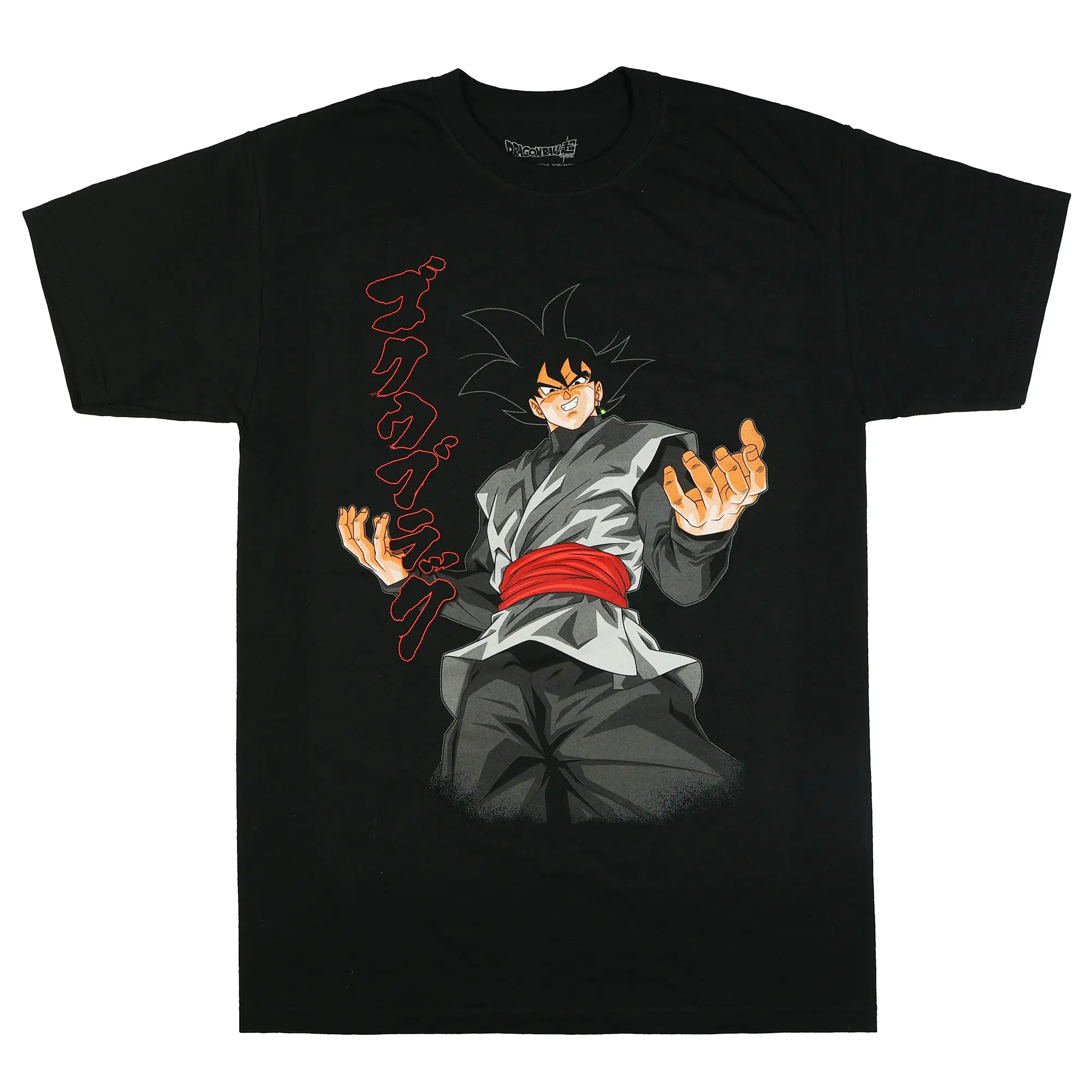 Dragon Ball Z Shirt Men's Goku Wearing Potara Earring Short Sleeve Tee