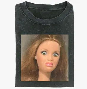 2026Funny Vintage Washed Crew Neck Tee Heavyweight  Regular Fit Casual Comfort Breathable Short Sleeve Funny T-shirts for Summer Fashion Men&Women's Top for Daily Wear Valentine's Day Valentine's Day gift festival gift hooded sweatshirt Streetwear