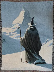 Snow Wizard Blanket