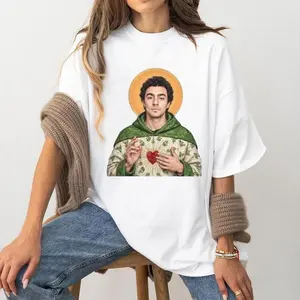 Saint Luigiii Mangi0nee Nic0la Unisex T-shirt, Full Size Range, Perfect Fit, Support Luiigii, Ideal for Men and Women, Daily Wear