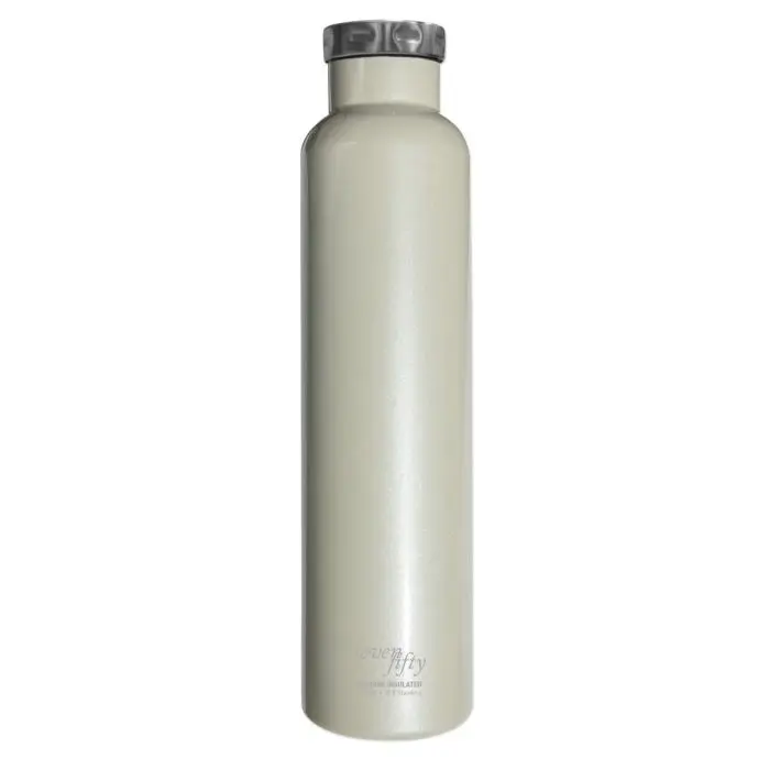 Insulated Portable Stainless Steel 750ml 50-50 592242 Stylish Pearl Wine Growler, Kitchenware Drinkware Container