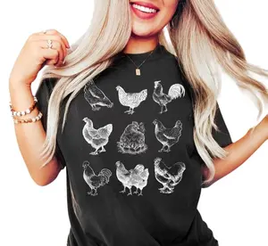 Retro Chicken Shirt, Chicken Lover Gift, Farmers Shirt, Farmer Gifts, Chicken Lover Shirt, Chicken Girl Shirt, Chicken Mom Shirt, Farm Girl