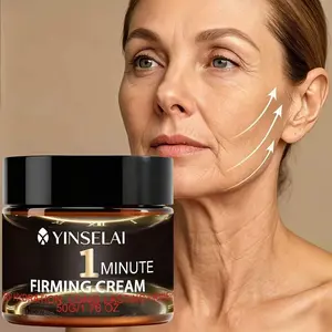 Quick-Acting Firming Cream, Moisturizing and Tightening Skincare, Rich in Collagen, Niacinamide, Retinol, Hyaluronic Acid, Day and Night Use