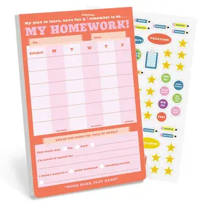 Knock Knock Kids - Homework Stuff Can-Do Pads