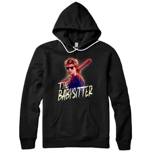 Netflix Stranger Things Steve The Babysitter Portrait Pullover Hoodie