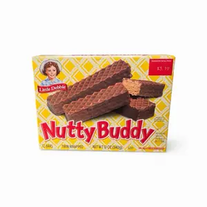 Little Debbie Nutty Buddy Wafers | 12 Twin-Wrapped Bars | Family Size Little Debbie Nutty Buddy Wafers | 12 Twin-Wrapped Bars | Family Size