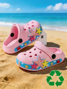 Kids Hole Shoes, Water Resistant, Lightweight Comfortable, Fashion Versatile, Suitable for Boys Girls Daily Casual Outdoor Sports Beach Shoes, Beach Sandals