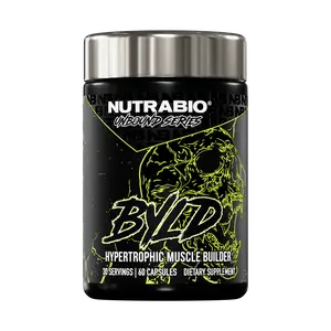 NutraBio BYLD Advanced Muscle Builder for Strength Size & Recovery RipFACTOR Senactiv AstraGin Capsules for Hypertrophic Growth Accelerates Muscle Growth Supports Faster Recovery Healthcare
