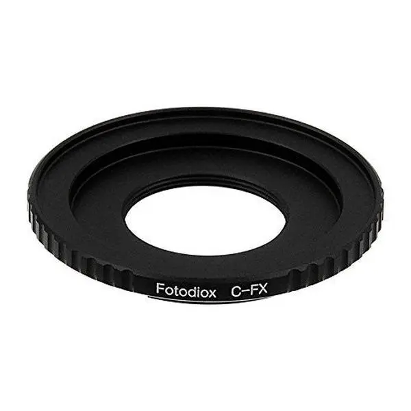 Fotodiox Lens Mount Adapter - C-Mount CCTV / Cine Lens to Fujifilm Fuji X-Series Mirrorless Camera Body