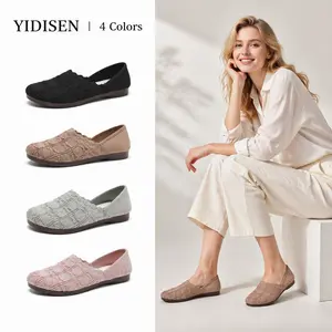 Comfy Cloud Knit Flats for Women - No Break-In, All-Day Walking Shoes for Work & Casual
