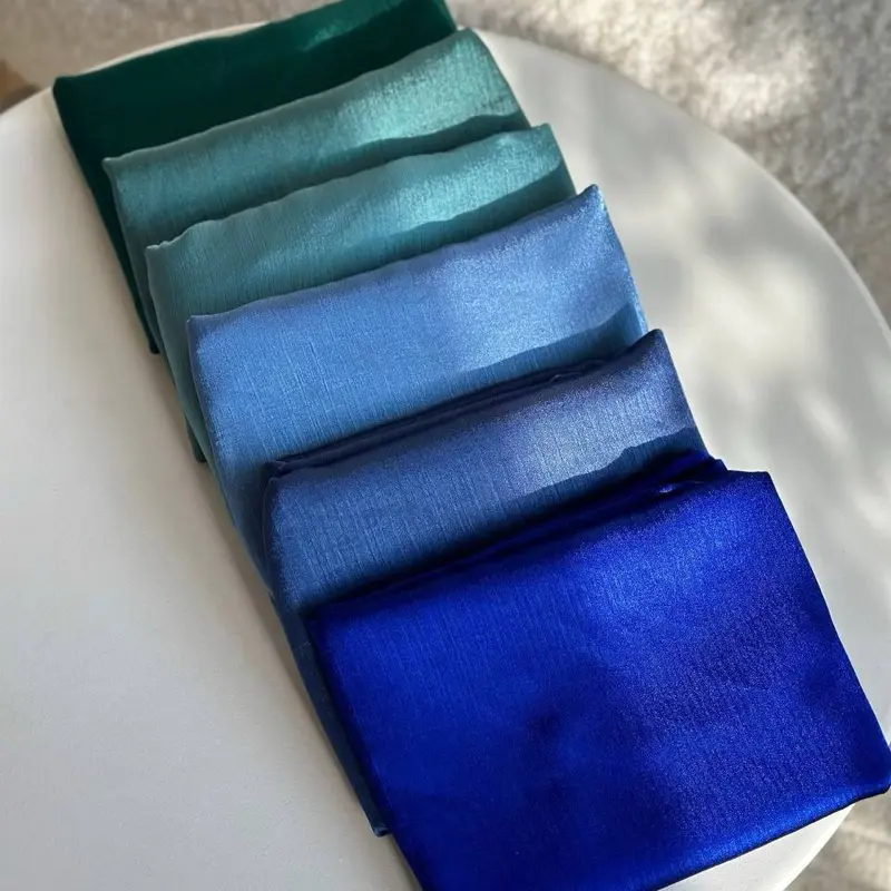 Organza Hijab with Matching Undercap – Elegant Shiny Scarf for Women
