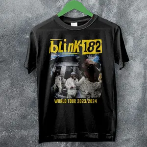 Blink-182 World Tour 2023-2024 T Shirt Blink-182 Shirt Music Shirt