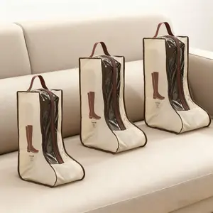 3pcs extended reusable high boots bag sports shoes storage bag high boots dust bag.