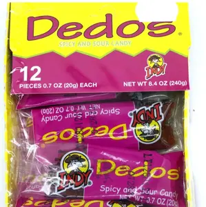 Dedos Mexican Candy  spicy and sour candy