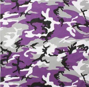 Ultra Violet Camouflage - Military Bandana 22 in. x 22 in.