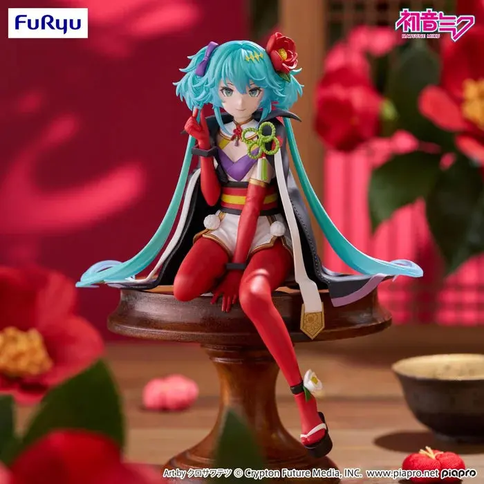 FuRyu: Hatsune Miku (Flower Fairy - Camellia) Noodle Stopper Figure