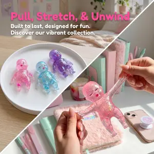 Baby Squishy Glitter Toy, Soft Squeezable Stretchy Stress Relief Fidget desk decor for Kids Adults, DealsForYou Gift, anxiety relief gift, dealsforyou, summerwins, restock, dealsforyoudays, DFYD