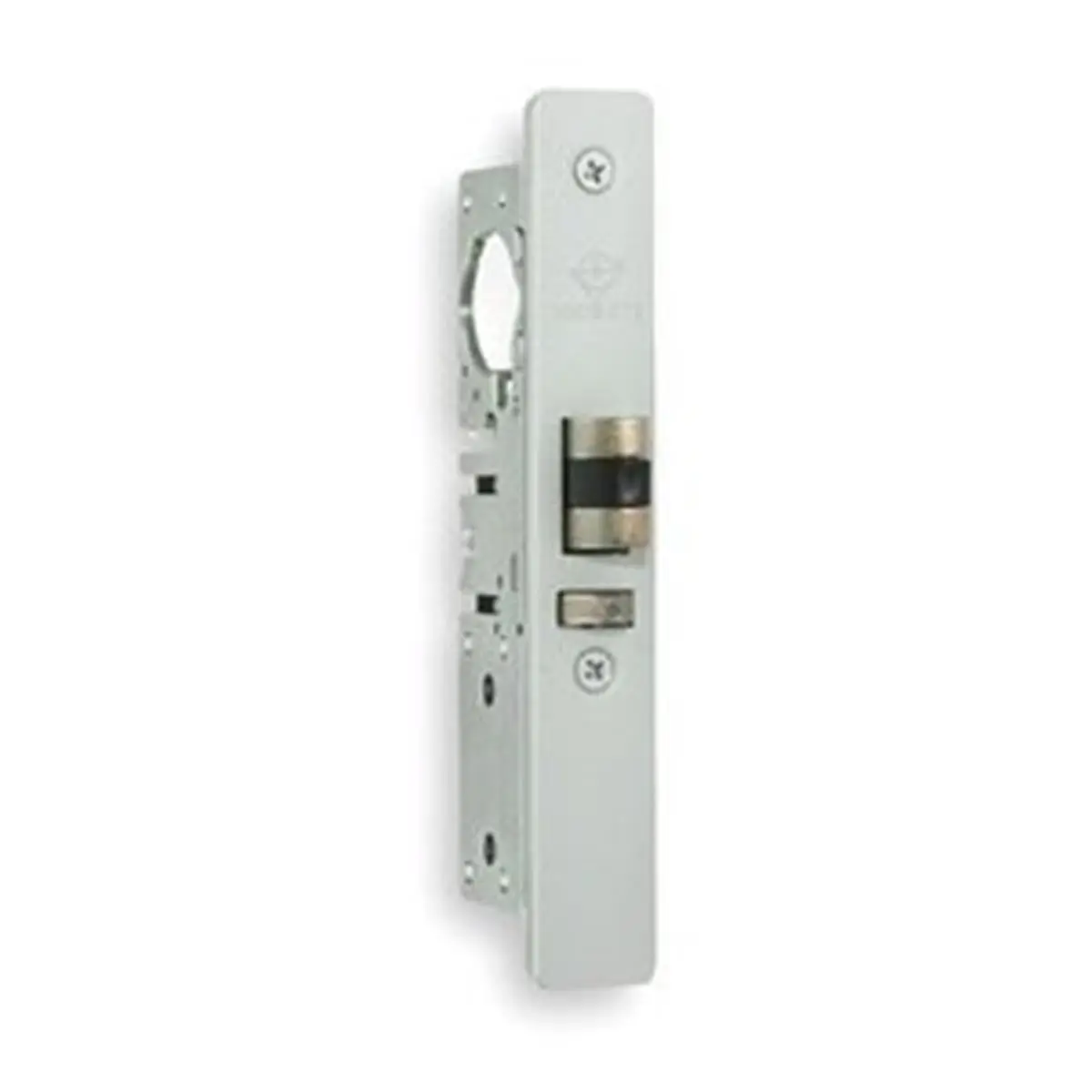 Adams Rite 451035101628 1.125 x 4.625 in. Left Hand Standard Duty Deadlatch Standard Mortised Strike, Clear Anodized Aluminum