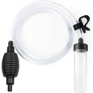 5ft-S Aquarium Siphon Vacuum Cleaner for Fish Tank Cleaning Gravel & Sand